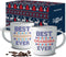 Worlds Best Grandparents Coffee Mugs Perfect Gifts for Grandma and Grandpa